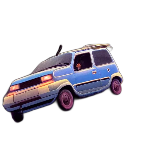 car, weapon, concept art, 3d render transparent PNG cut-out