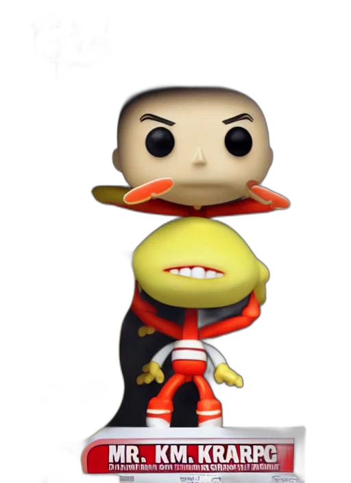 3d render, concept art, funko, pop transparent PNG cut-out