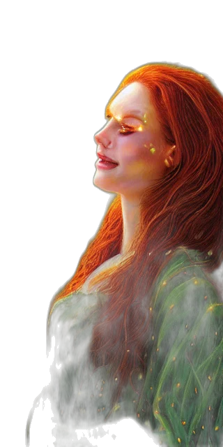 face, jewelry, photorealistic, fantasy art transparent PNG cut-out