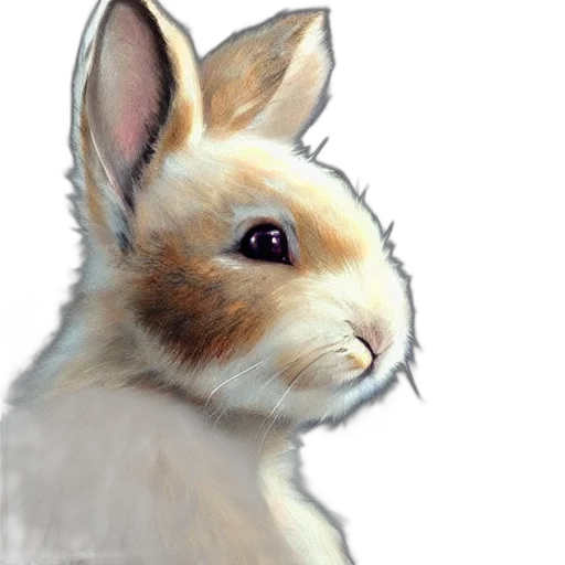 animal, face, creature, photorealistic transparent PNG cut-out