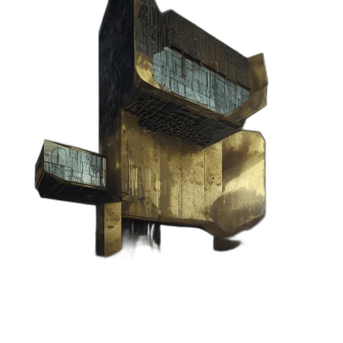 building, furniture, robot, weapon transparent PNG cut-out