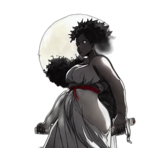 dress, concept art, comic book art, fantasy art transparent PNG cut-out