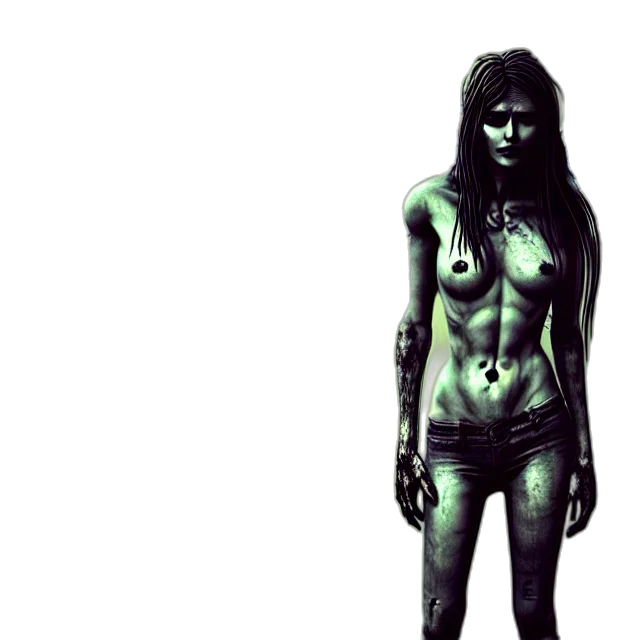 creature, concept art, comic book art, pixel art transparent PNG cut-out