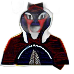 mask, jacket, robot, staff transparent PNG cut-out