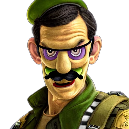 face, mask, concept art, photorealistic transparent PNG cut-out