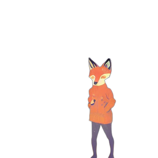 animal, staff, jacket, creature transparent PNG cut-out