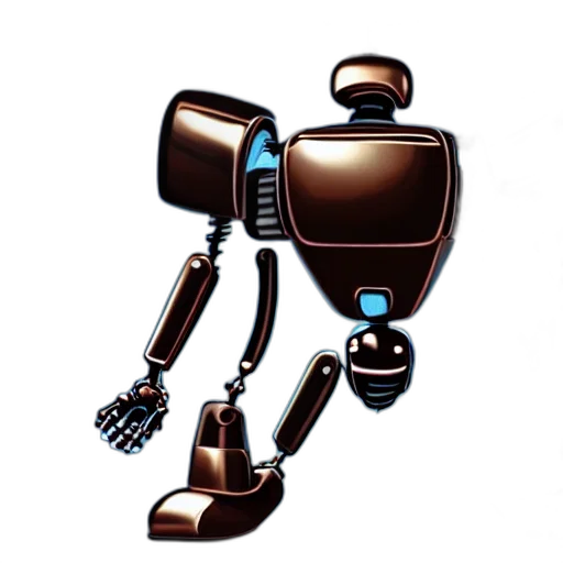 robot, staff, weapon, concept art transparent PNG cut-out