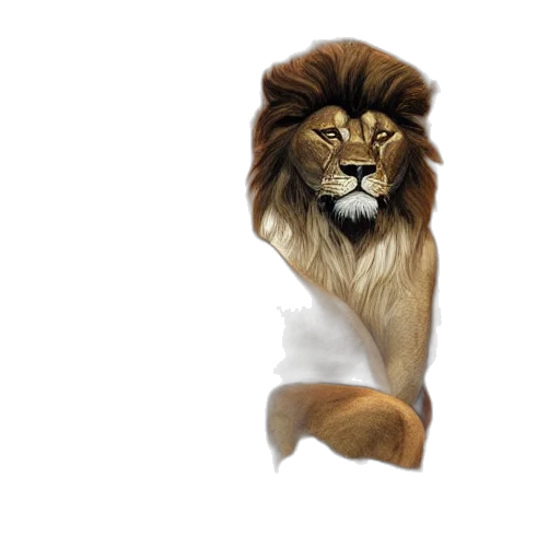 animal, crown, staff, creature transparent PNG cut-out