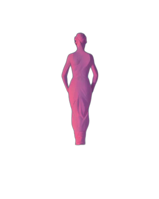 dress, jewelry, robot, staff transparent PNG cut-out