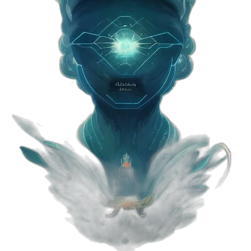 mask, robot, crown, creature transparent PNG cut-out