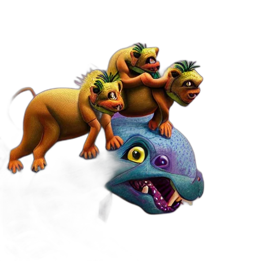 creature, dragon, animal, concept art transparent PNG cut-out