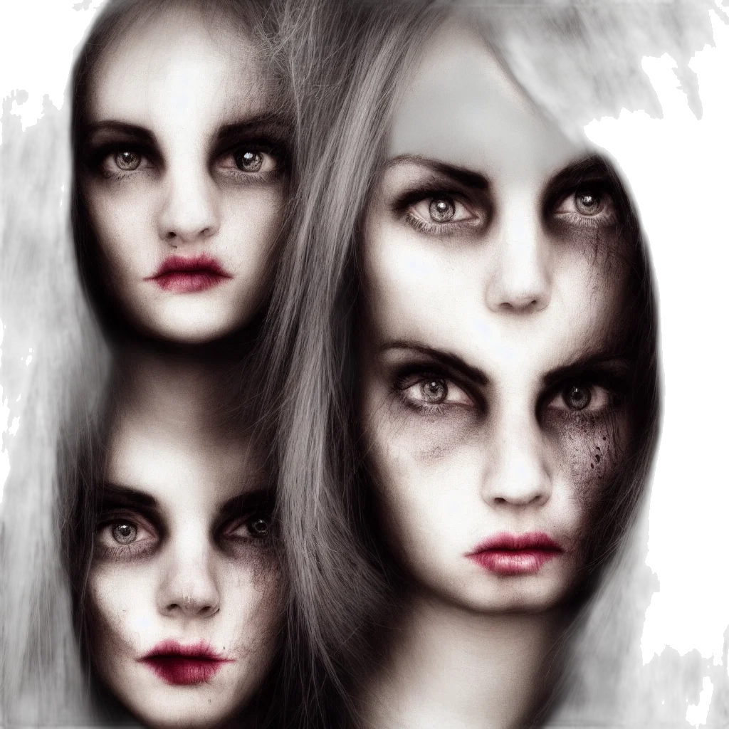 face, mask, fantasy art, photorealistic transparent PNG cut-out