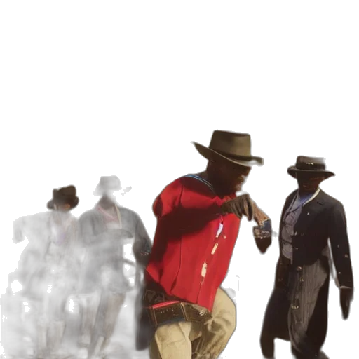 hat, staff, jacket, weapon transparent PNG cut-out