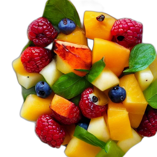 food, crown, photorealistic, 3d render transparent PNG cut-out
