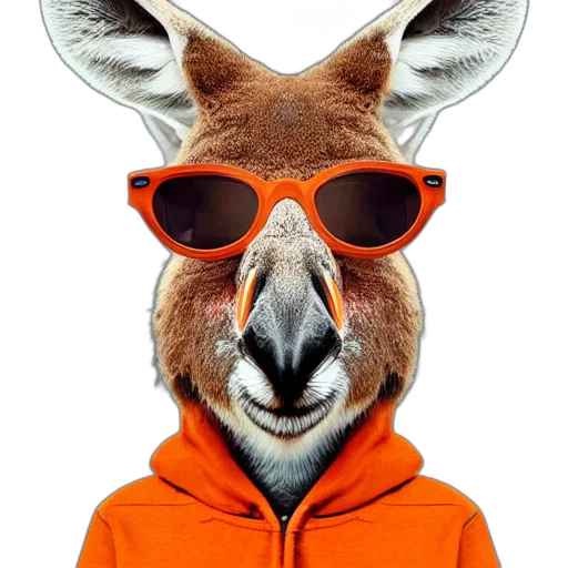 animal, jacket, mask, face transparent PNG cut-out