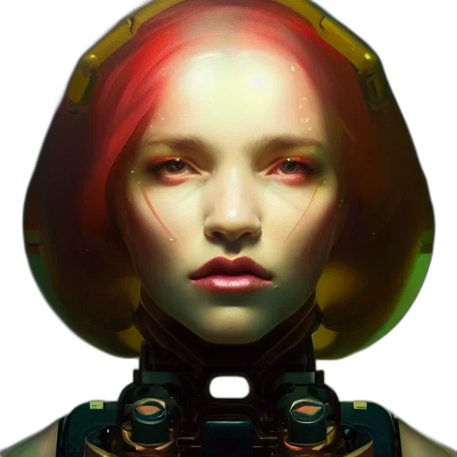 robot, face, mask, jewelry transparent PNG cut-out