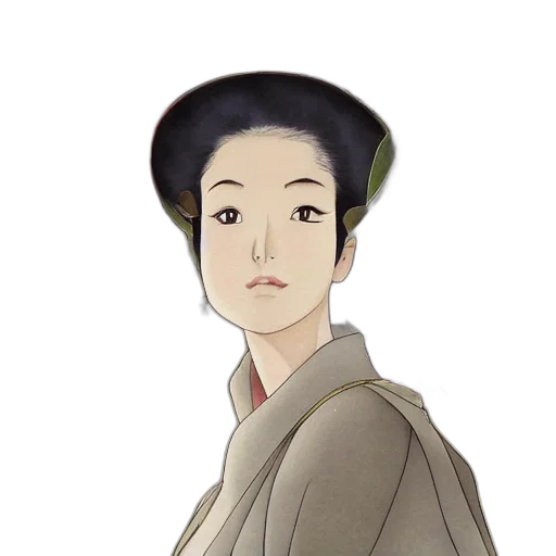 staff, face, anime, photorealistic transparent PNG cut-out