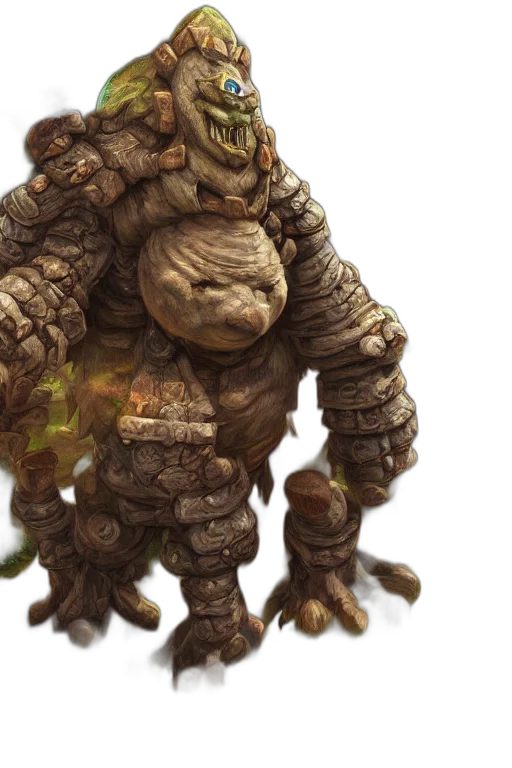 creature, concept art, fantasy art, earth tones transparent PNG cut-out