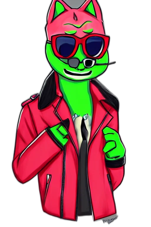 jacket, staff, cartoon, concept art transparent PNG cut-out