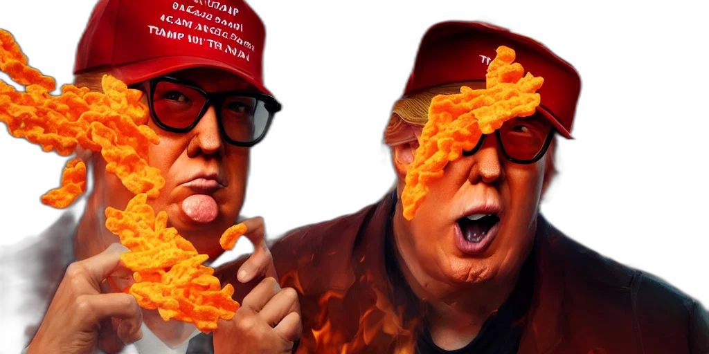 hat, food, mask, fire transparent PNG cut-out