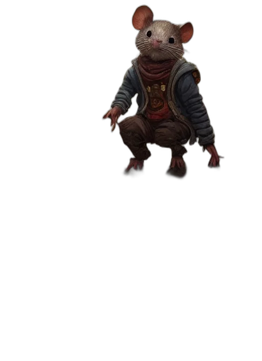 creature, dragon, staff, mask transparent PNG cut-out