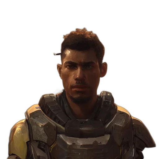 face, staff, robot, weapon transparent PNG cut-out