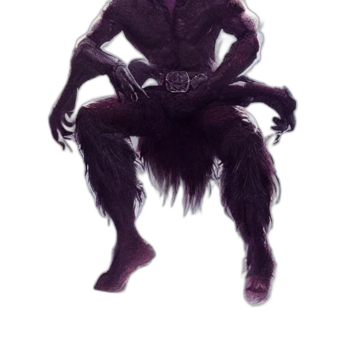 creature, hair, animal, mask transparent PNG cut-out