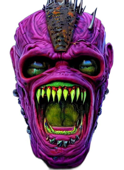 mask, face, creature, staff transparent PNG cut-out