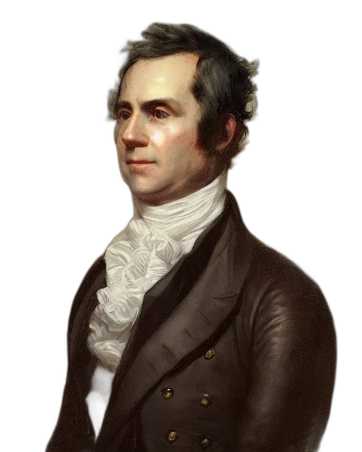 jacket, face, staff, photorealistic transparent PNG cut-out