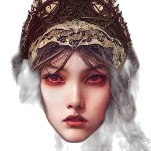 crown, face, mask, hat transparent PNG cut-out