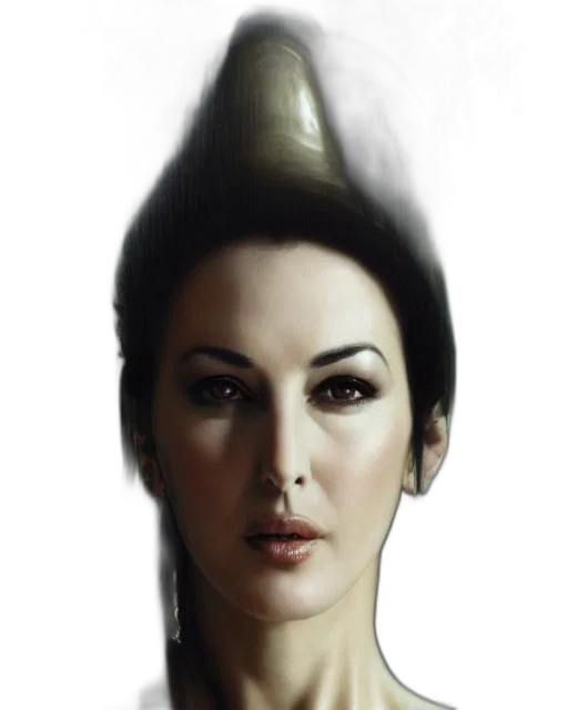 crown, hat, face, staff transparent PNG cut-out
