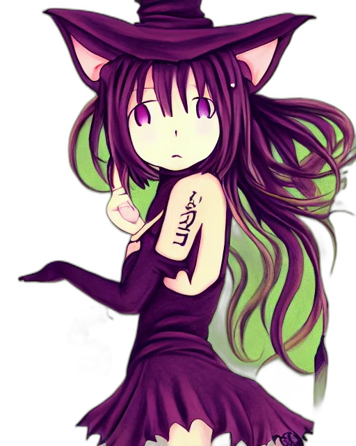 dress, creature, animal, staff transparent PNG cut-out