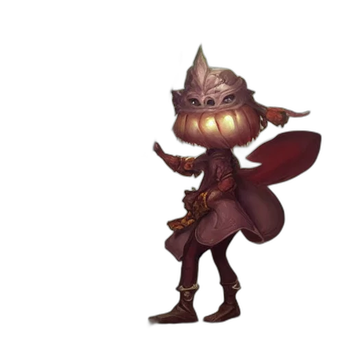 staff, hat, mask, creature transparent PNG cut-out