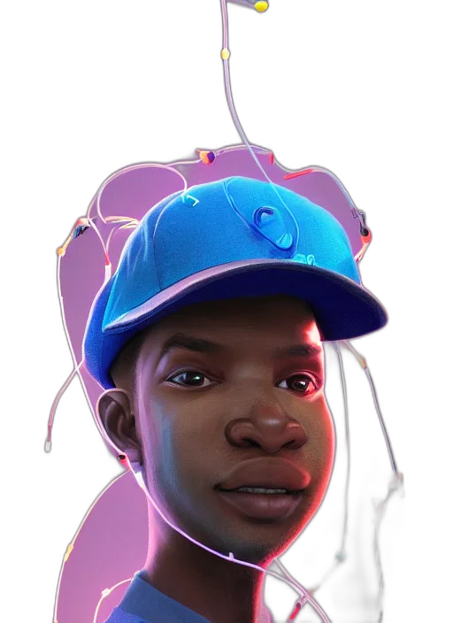 hat, face, creature, crown transparent PNG cut-out