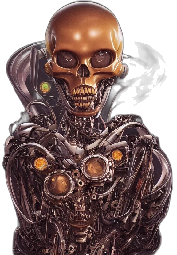 robot, jewelry, mask, face transparent PNG cut-out