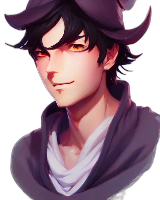 dragon, face, mask, staff transparent PNG cut-out