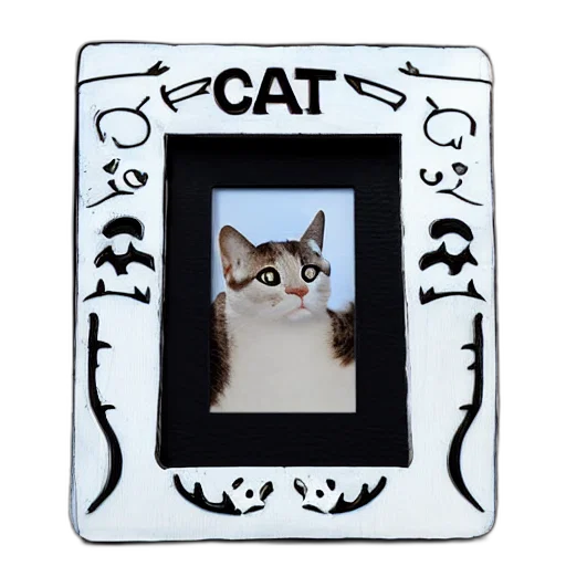 photorealistic, picture, frame, made transparent PNG cut-out