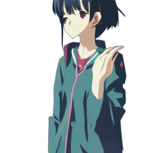 jacket, dress, staff, face transparent PNG cut-out