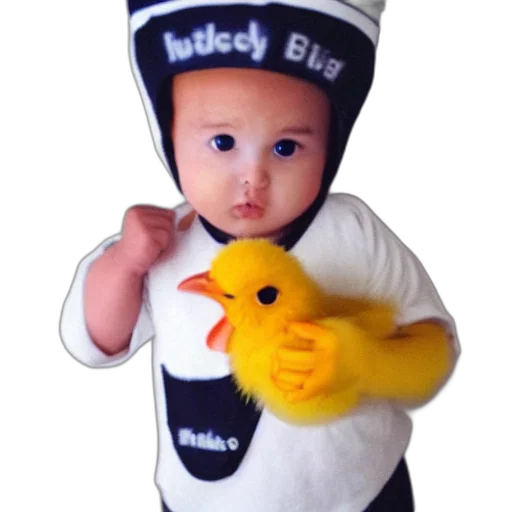 hat, cute, baby, chick transparent PNG cut-out