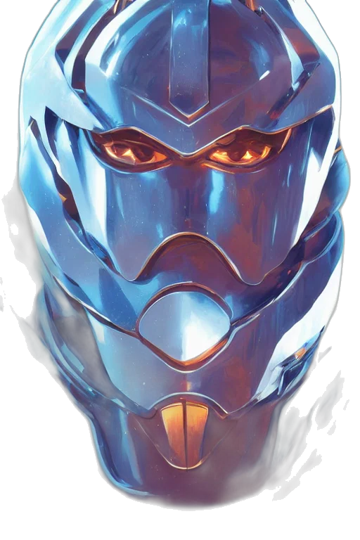 mask, face, robot, concept art transparent PNG cut-out