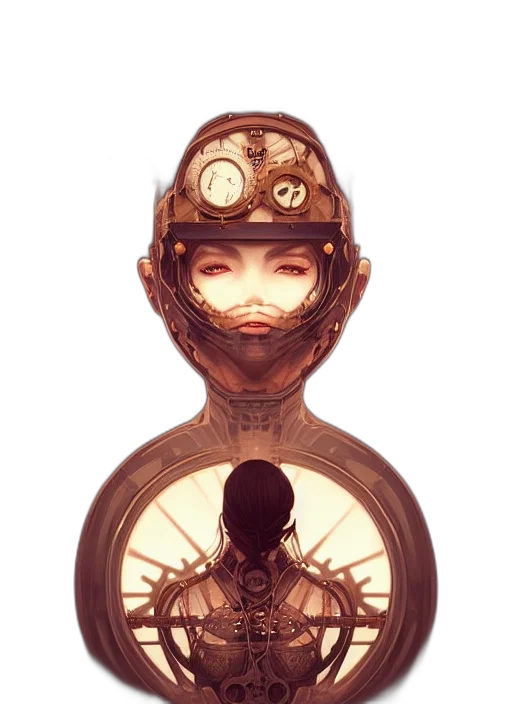 mask, face, bottle, robot transparent PNG cut-out