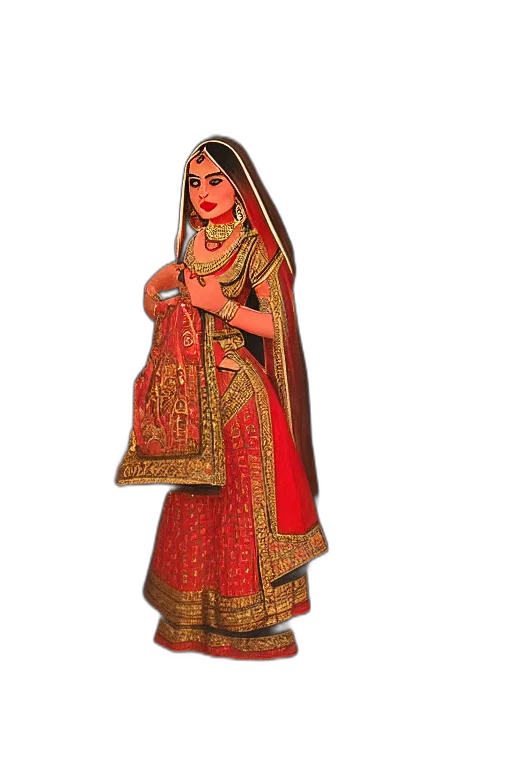 jewelry, dress, 3d render, oil painting transparent PNG cut-out