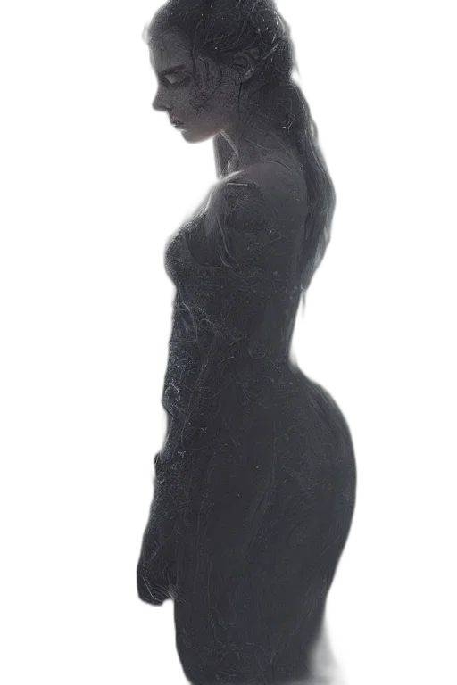 dress, jewelry, crown, face transparent PNG cut-out