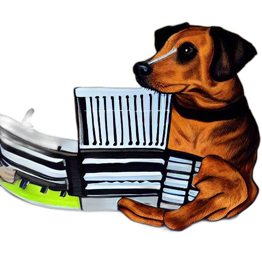 furniture, staff, animal, photorealistic transparent PNG cut-out