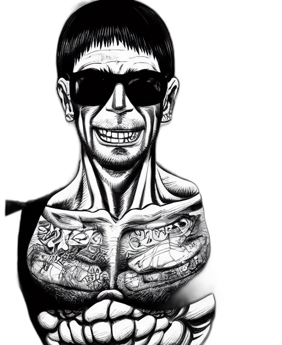 cartoon, comic book art, photorealistic, cyberpunk transparent PNG cut-out