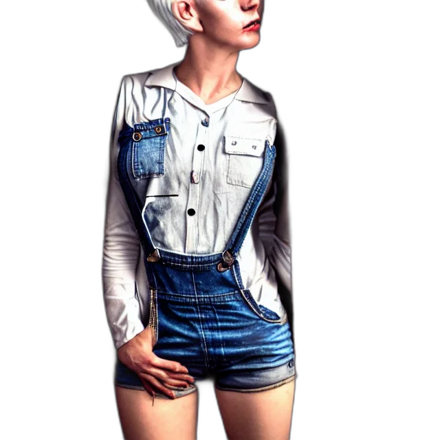 jacket, dress, robot, face transparent PNG cut-out