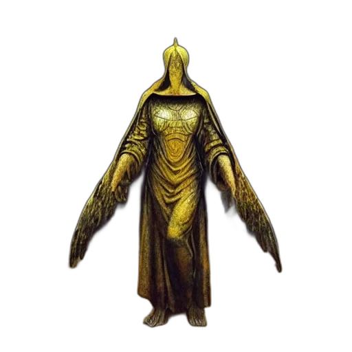 staff, dress, mask, creature transparent PNG cut-out