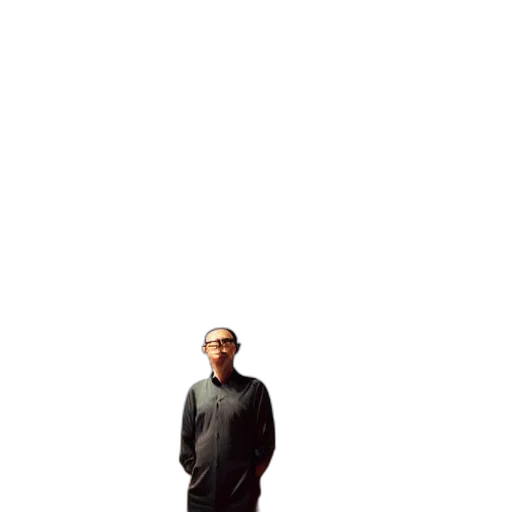 staff, jacket, creature, dress transparent PNG cut-out