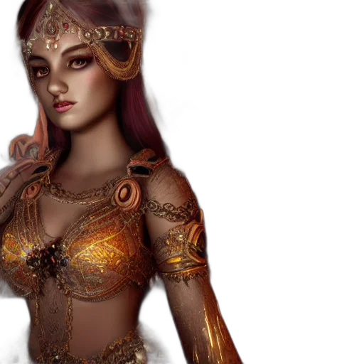 jewelry, fantasy art, concept art, 3d render transparent PNG cut-out