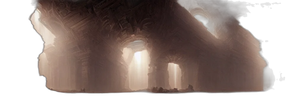 sword, building, robot, creature transparent PNG cut-out